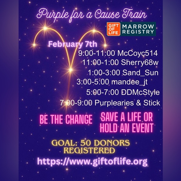 Purple for a Cause Train Event - Picture 11 of 11